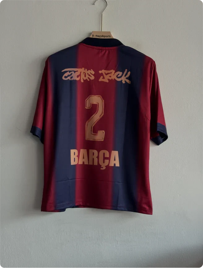 BARCELONA X TRAVIS SCOTT SPECIAL EDITION KIT FIVESLEEVE POLO