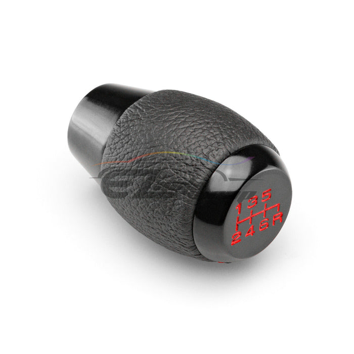 Black 6 Speed Shift Knob Manual JDM Aluminum SK150