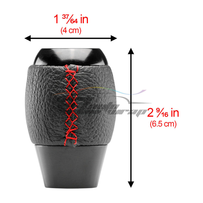 Black 6 Speed Shift Knob Manual JDM Aluminum SK150