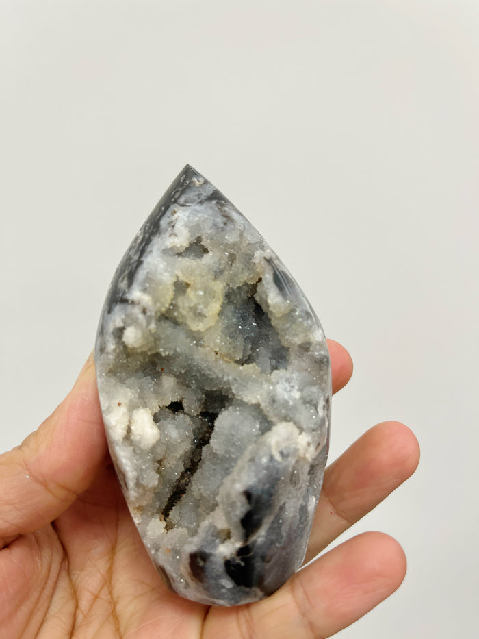 Black Druzy Sphalerite Flare