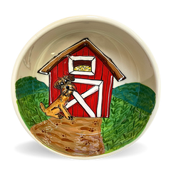 Border Terrier Dog Bowl