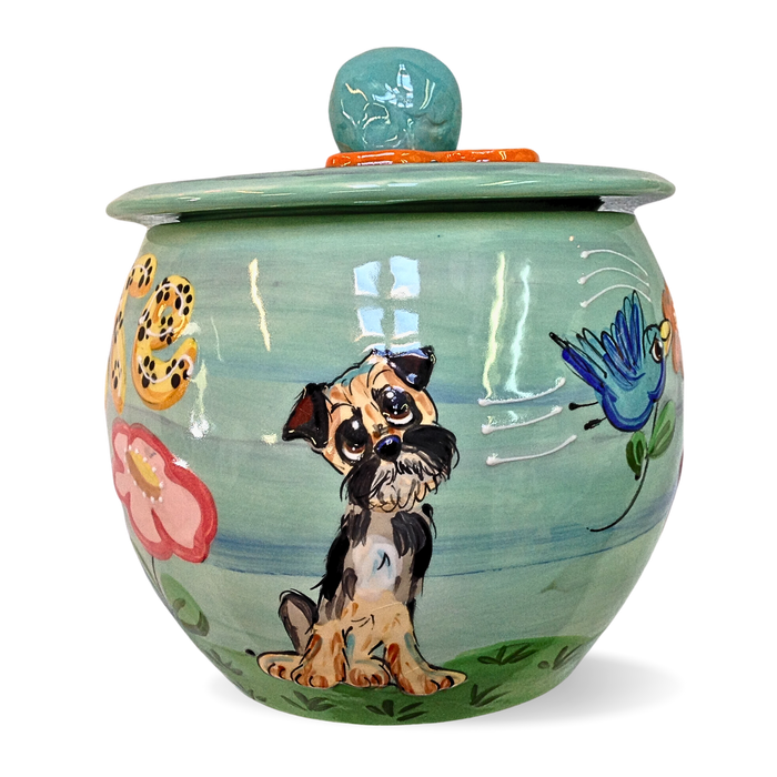 Border Terrier Treat Jar