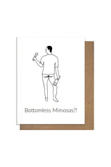 Bottomless Mimosas Card