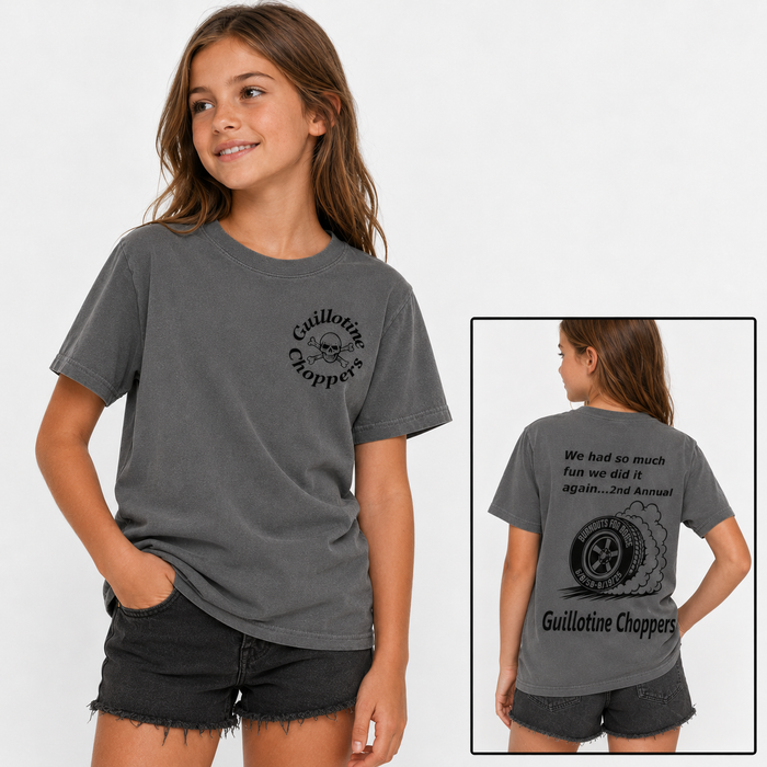 Burnouts For Boyce Youth & Toddler Tee – alternate view 2