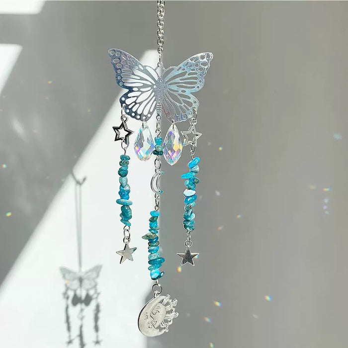 Butterfly Crystal Sun Catcher