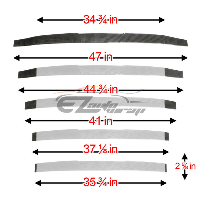 Carbon Fiber Trunk Adjustable Spoiler PC-RSP18WT