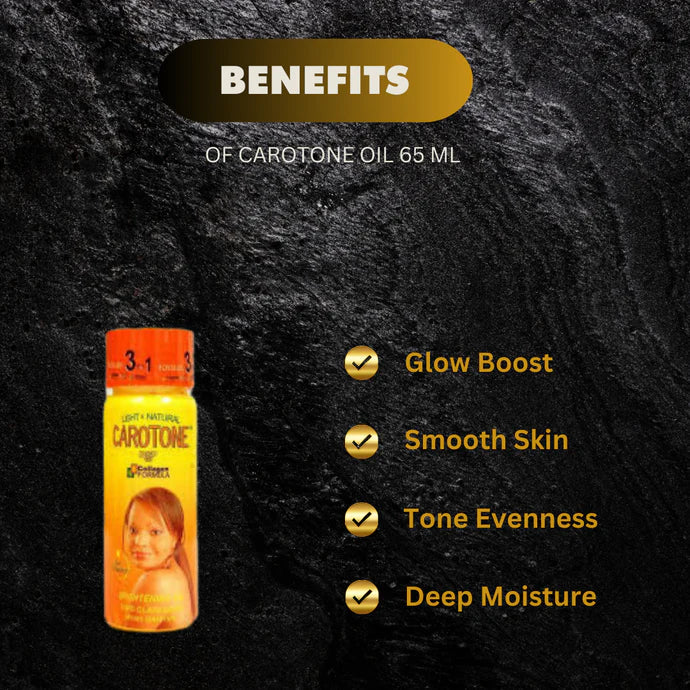 Carotone natural Fast Action brightening oil (1 BOTTLE) - Kismet Beauty Brands