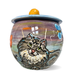 Cat Food Jar