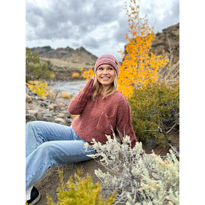 CC Beanie Small Stripe Hat