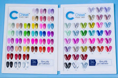 Chisel Aqua Jelly Cat Eye Gel Set 36 Colors