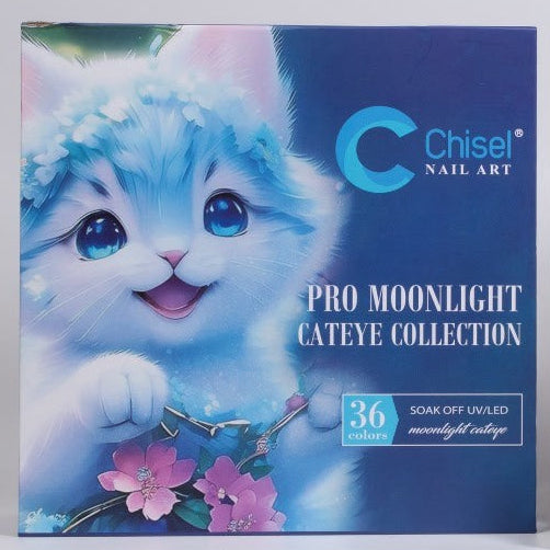 Chisel Pro Moonlight Cat Eye Gel Set 36 Colors