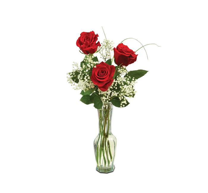 Classic Bud Vase Roses bloomexusa