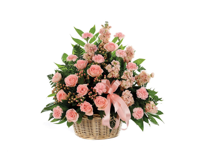 CLASSIC SYMPATHY BASKET ARRANGEMENT bloomexusa