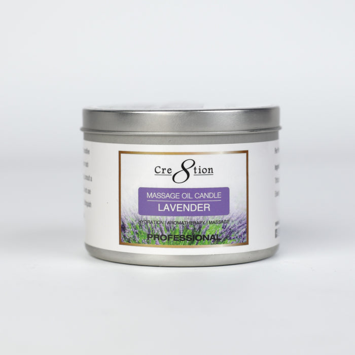 Cre8tion Massage Oil Candles 6oz - LAVENDER