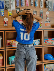 CROP TOP ARGENTINA MARADONA POLO