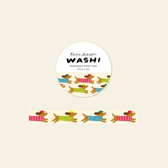 Dachshund Dog Washi Tape