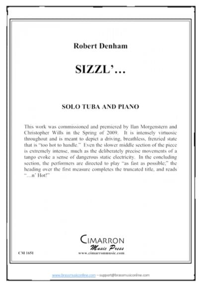 Denham - Sizzl' - Tuba and Piano