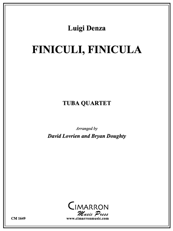 Denza - Finiculi, Fincula - Tuba Quartet