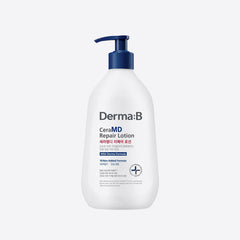 DERMA:B Ceramd Repair Lotion 400mL Korean body lotion fragrance-free for sensitive skin