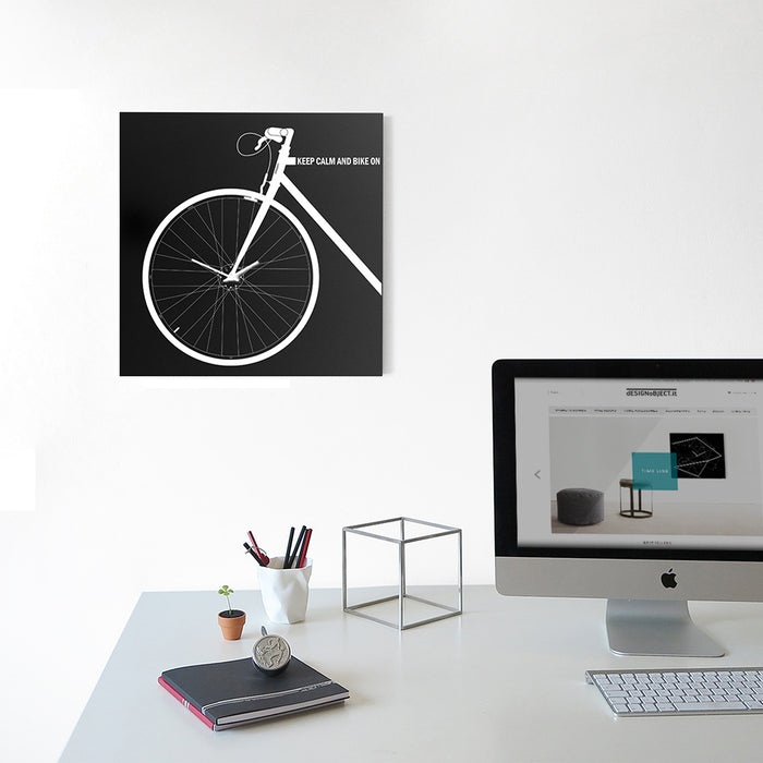Design Object - Bike Wall Clock - Made in Italy - Time for a Clock