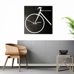 Design Object - Bike Wall Clock - Made in Italy - Time for a Clock