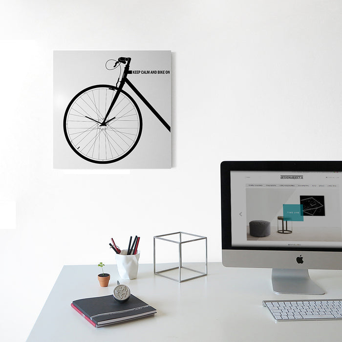 Design Object - Bike Wall Clock - Made in Italy - Time for a Clock