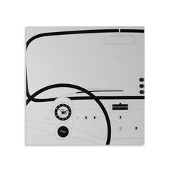 Design Object - Cinquino Organizer Wall Clock - Made in Italy - Time for a Clock