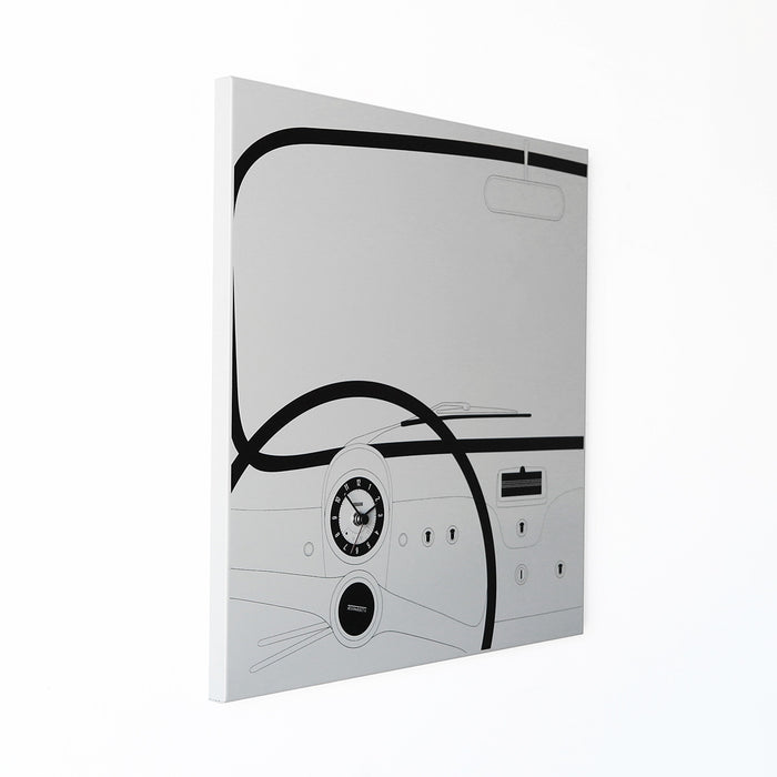 Design Object - Cinquino Organizer Wall Clock - Made in Italy - Time for a Clock