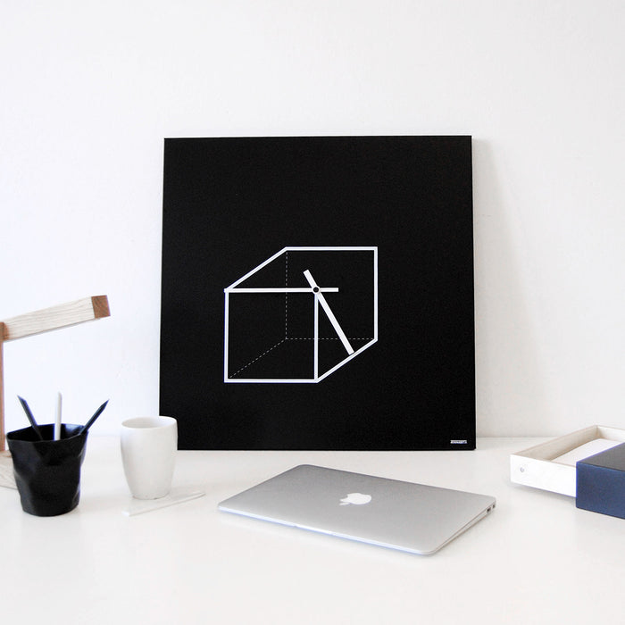 Design Object - Cube Wall Clock - Made in Italy - Time for a Clock