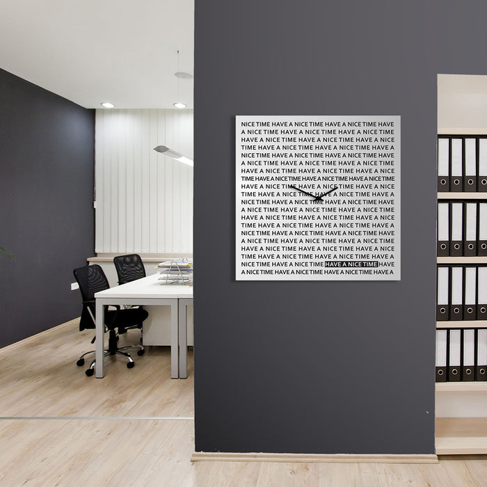 Design Object - Nice Time Wall Clock - Made in Italy - Time for a Clock