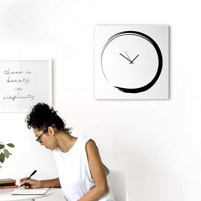 Design Object - S-Enso Japan Wall Clock - Made in Italy - Time for a Clock