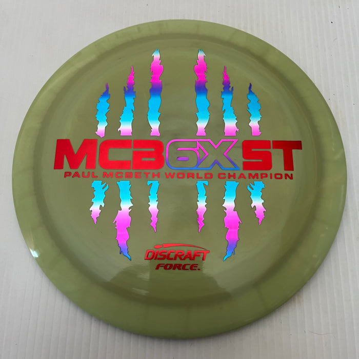 Discraft Paul McBeth 6x Claws Swirly ESP Force 12/5/0/3