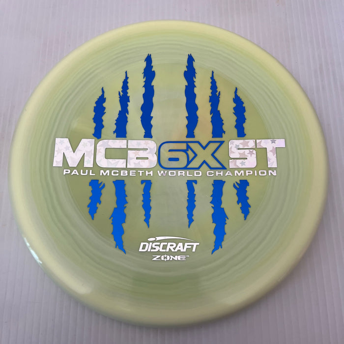 Discraft Paul McBeth 6x Claws Swirly ESP Zone 4/3/0/3