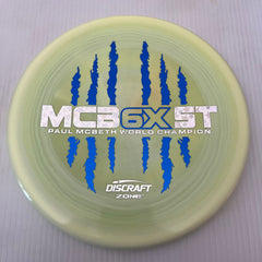 Discraft Paul McBeth 6x Claws Swirly ESP Zone 4/3/0/3