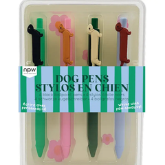 Dog Icon Pen Set of 4