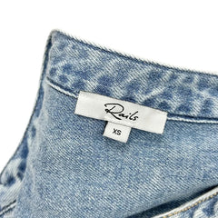 Dress Casual Short By Rails In Blue Denim, Size: Xs