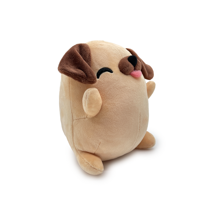 Dude Dans Pug Blep Stickie (6in)