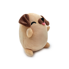 Dude Dans Pug Blep Stickie (6in)