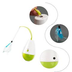 Electric Feather Rod Cat Toy