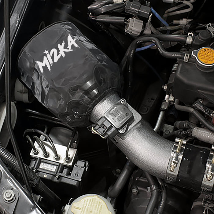 Engine Cold Air Intake Pre Filter Conical Cover (Black / Blue / Red)