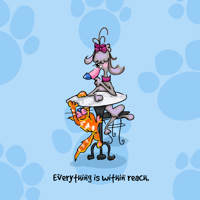 "Everything is within reach" WHIMSHOTS CANVAS