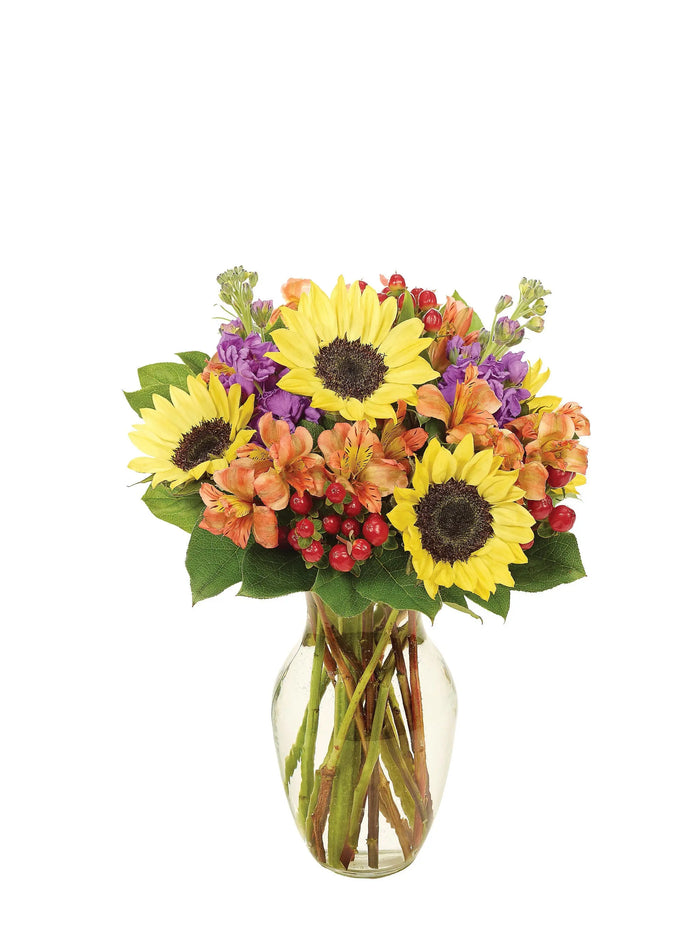 Fall Sunflower Brilliance Bouquet bloomexusa