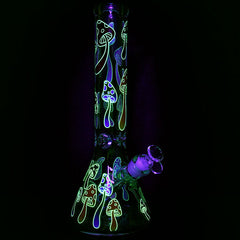 Fungiluminescent Glow In The Dark Water Bong