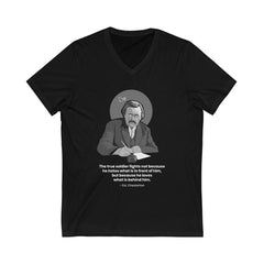 GK Chesterton Unisex V-Neck