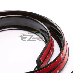Gloss Black Rubber Rear Roof Trunk Spoiler Wing 5ft/60"