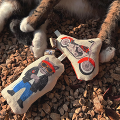 Go Kitty Go Cat Toy Set - Motorcycle