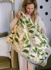 Grier Hydrangea Blue Quilt