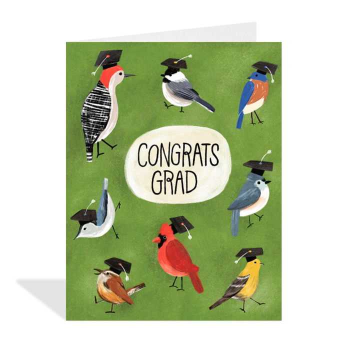 HalfPenny Postage Graduation Card -  Birds