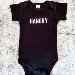 HANGRY Toddler T-Shirt OR Baby Bodysuit Salt and Sparkle