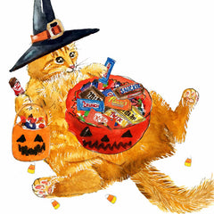 Happy Candy-ween Halloween Card